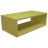 Mesa De Cabeceira Suspenso Criado Mudo Mdf Nicho Quarto 20x60x31cm - Amarelo - 1