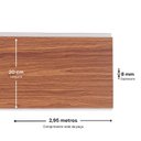 Ver imagem 2 de Forro Vinílico 8mm 20x295cm Caixa com 5,9m² Belplast