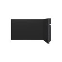 Ver imagem 1 de Rodape de Poliestireno Liso 3496 15cm Preto Santa Luzia:preto