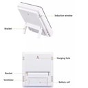 Ver imagem 3 de Termometro Digital Relogio Medidor Temperatura Umidade Termo Higrometro com Despertador