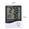 Termometro Digital Relogio Medidor Temperatura Umidade Termo Higrometro com Despertador - 7