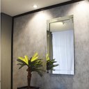 Ver imagem 2 de Espelho Decorativo de Parede Diamante Para sala de Jantar 90X60