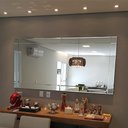 Ver imagem 4 de Espelho Decorativo de Parede Diamante Para sala de Jantar 90X60