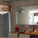 Ver imagem 5 de Espelho Decorativo de Parede Diamante Para sala de Jantar 90X60