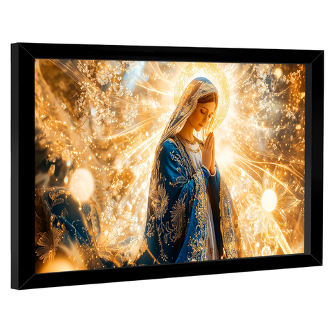 Quadro Decorativo Nossa Senhora Aparecida Oração