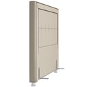 Ver imagem 5 de Cabeceira Cama Box Casal 140 Cm P05 Atenas Corino Branco - Lyam Decor