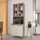 Ver imagem 1 de Torre Quente Modulada com Vidro para Forno Fidelitá Paris 70cm 4 Portas
