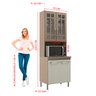 Torre Quente Modulada com Vidro para Forno Fidelitá Paris 70cm 4 Portas - 4
