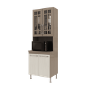Ver imagem 2 de Torre Quente Modulada com Vidro para Forno Fidelitá Paris 70cm 4 Portas