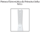 Ver imagem 2 de Quatro Suportes Mão Francesa 20cm Tipo L Embutido para Prateleira de Parede Aço Robusto Branco