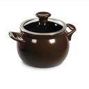 Ver imagem 1 de Caçarola de Cerâmica New Premiere 24 Cm 7 Litros Chocolate Ceraflame