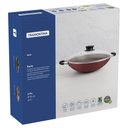 Ver imagem 5 de Wok Tramontina Paris com Revestimento Interno e Externo em Antiaderente Starflon Max Vermelho