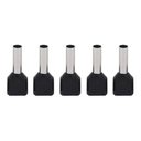 Ver imagem 2 de Kit 200pç Terminal Tubular Ilhós Duplos 1,5 / 2,5mm Elétrico