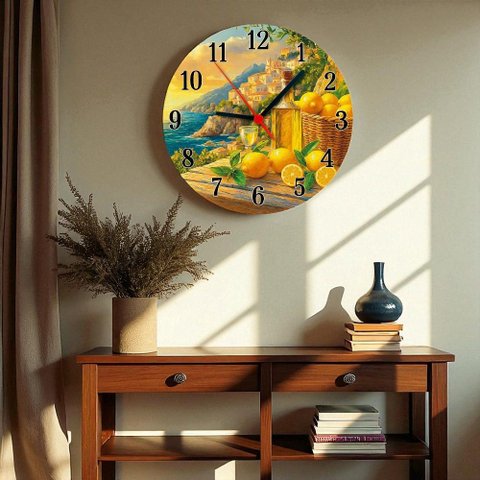 Relógio de Parede -santorini 25x25cm