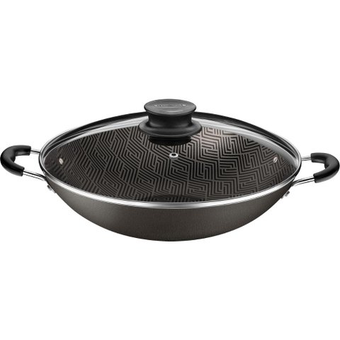 Wok Tramontina Alumínio Antiaderente Paris 36cm Chumbo