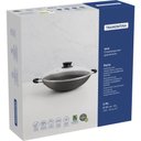 Ver imagem 5 de Wok Tramontina Alumínio Antiaderente Paris 36cm Chumbo