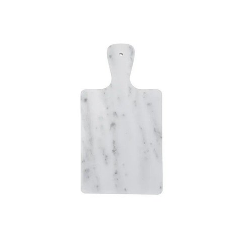 Tabua de Servir Pedra Natural Branco Extra 29x22cm