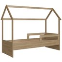 Ver imagem 6 de Cama Infantil Montessoriana Casinha Infix C06 Aveiro - Mpozenato