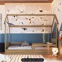 Ver imagem 2 de Cama Infantil Montessoriana Casinha Infix C06 Aveiro - Mpozenato