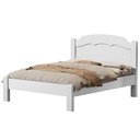 Ver imagem 2 de Cama Casal Laís Padrão 100% Mdf Colchão Casal 138x188 D33:branco