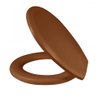 Assento Sanitário Universal Plus Almofadado Caramelo - 1