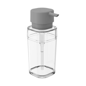 Porta Sabonete Líquido Coza Splash 290 Ml Cristal