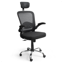 Ver imagem 1 de Cadeira de Escritório Ergonômica Giratória Syberflex com Malha Mesh Respirável