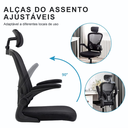 Ver imagem 5 de Cadeira de Escritório Ergonômica Giratória Syberflex com Malha Mesh Respirável