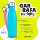 Ver imagem 4 de Garrafa Térmica de Inox Parede Dupla 520ml Plasvale - Azul