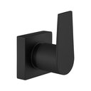 Ver imagem 1 de Acabamento Registro Alavanca Preto Banheiro Padrão Deca