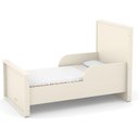 Ver imagem 3 de Berço Americano com Capitonê New Boucle e Guarda Roupa Tutto New 2 Portas Off White - Matic