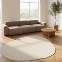Ver imagem 1 de Tapete para Sala e Quarto Orgânico Rock Cru Chenille Lumiére 200x250cm