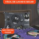 Ver imagem 6 de Jogo de Lençol Personagens Wandinha Solteiro Lepper 2 Peças Microfibra Roxo