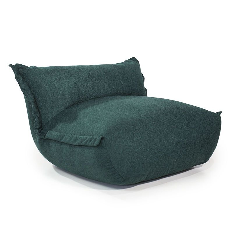 Puff Poltrona Alexa - Pufe Verde Prático, Leve sem Estrutura de Madeira e do Seu Estilo