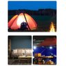 Lampada Luminaria Placa Solar Suspensa Portatil Acampamento Camping Pesca Multiuso Resistente Luz Le - 10