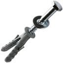 Ver imagem 1 de Parafuso Sextavado 1/4" x 70mm com Bucha anel com 10 Unidades - PSB/35 - FIXTIL