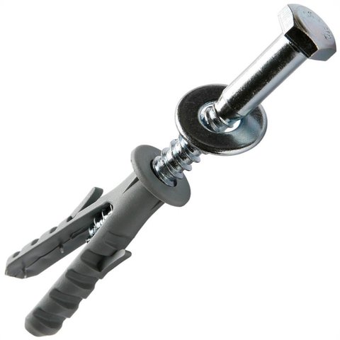 Parafuso Sextavado 1/4" x 70mm com Bucha anel com 10 Unidades - PSB/35 - FIXTIL