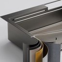 Ver mais imagens de Cuba Pia Inox Completa Cozinha Gourmet Premium Pdv Nano Coat