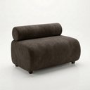 Ver mais imagens de Sofá Namoradeira e KIT2 Poltronas Decorativa para Sala Nara Suede D03 - D'Rossi