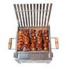Churrasqueira Inox Mini Parrilla com Tijolo Reflatario - 1