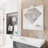 Espelheira de Banheiro Clio Branco - JM Casa dos Móveis - 2