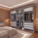 Ver imagem 7 de Guarda-Roupa Casal 6 Portas 6 Gavetas Alpes