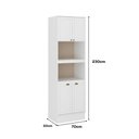 Ver imagem 5 de Torre Quente Milla 2 Fornos Branco Mdf Carraro Área Gourmet