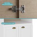 Ver imagem 7 de Torre Quente Milla 2 Fornos Branco Mdf Carraro Área Gourmet