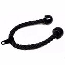 Ver imagem 2 de Kit Puxadores Musculação Academia Reto Curvo Pulley Corda