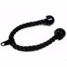 Kit Puxadores Musculação Academia Reto Curvo Pulley Corda - 2
