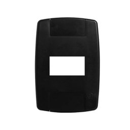 Interruptor Simples Preto 10a 250v Placa Espelho 4x2 Ilumi - 3