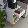 Balcao para Cozinha Aramario Fruteira com Gaveta Multiuso:branco - 3