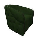 Ver imagem 1 de Poltrona Decorativa Julia Retro Suede Verde - Dominic Decor