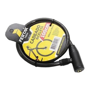 Cadeado para Bike Chave 100 Cm 10 Mm Fertak